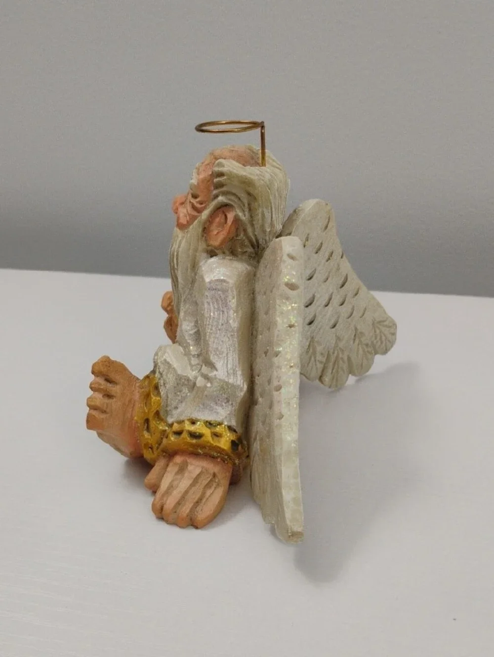Vtg 1995 David Frykman The Oldest Angel All That Glitters Shelf Sitter Coynes
